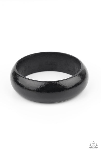 Whimsically Woodsy - Black - Paparazzi Bracelet