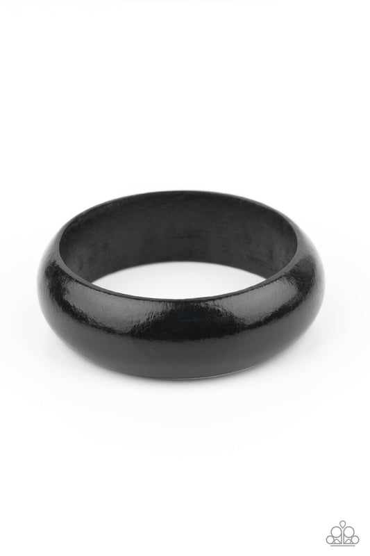 Whimsically Woodsy - Black - Paparazzi Bracelet