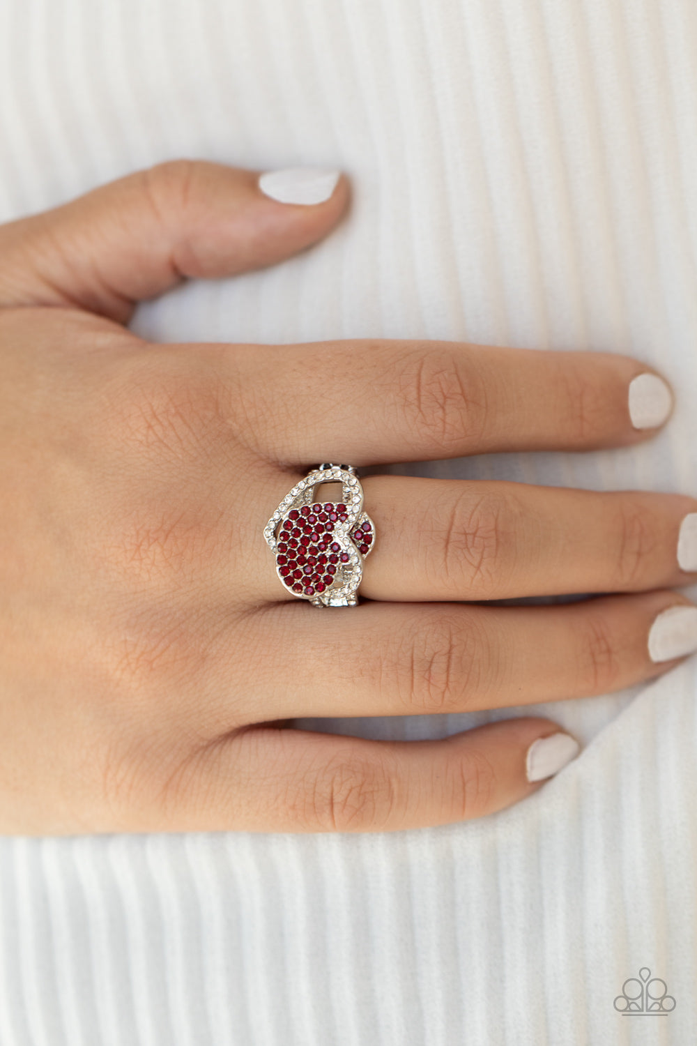 Million Dollar Matchmaker - Red - Paparazzi Ring