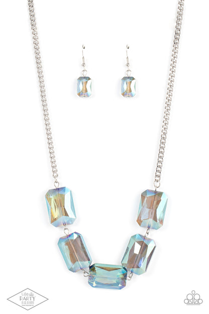 Heard It On The HEIR-Waves - Blue - Paparazzi Necklace
