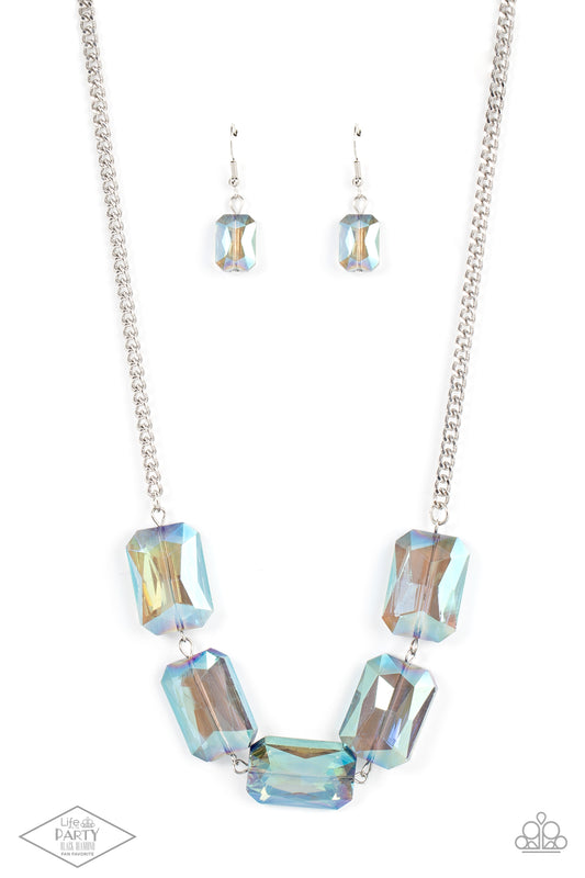 Heard It On The HEIR-Waves - Blue - Paparazzi Necklace