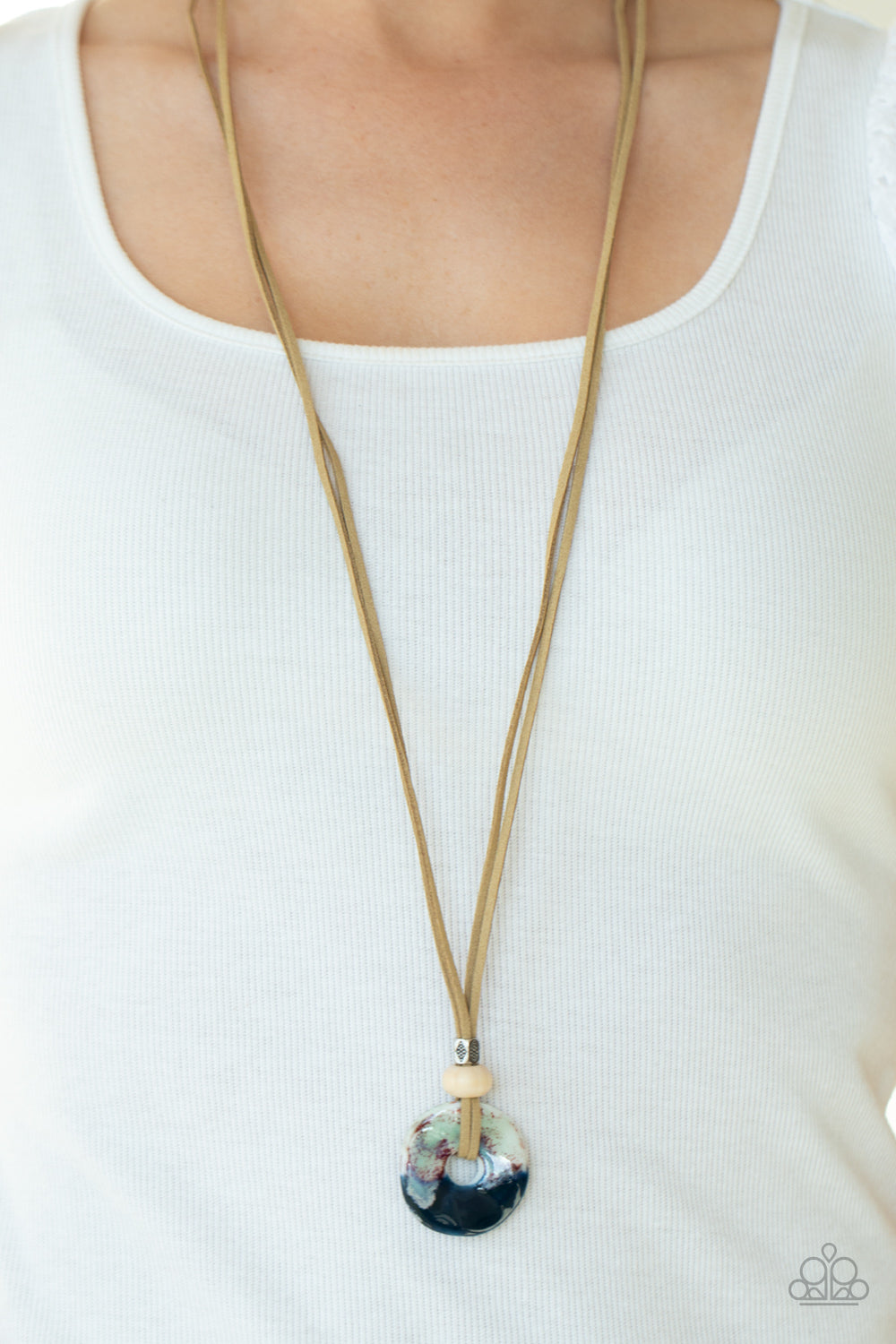 Primal Paradise - Multi - Paparazzi Necklace