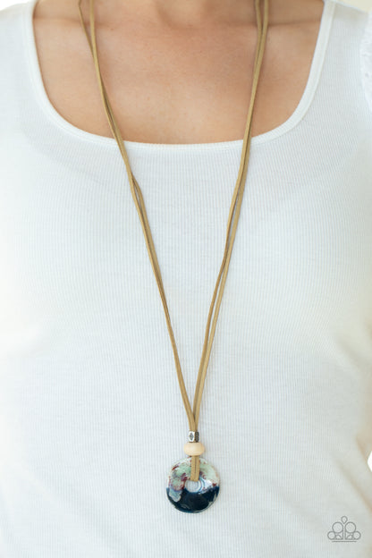 Primal Paradise - Multi - Paparazzi Necklace