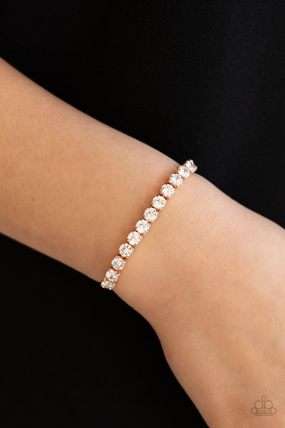 Red Carpet Rival - Gold - Paparazzi Bracelet