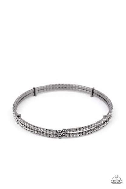 Standout Opulence - Black - Paparazzi Bracelet