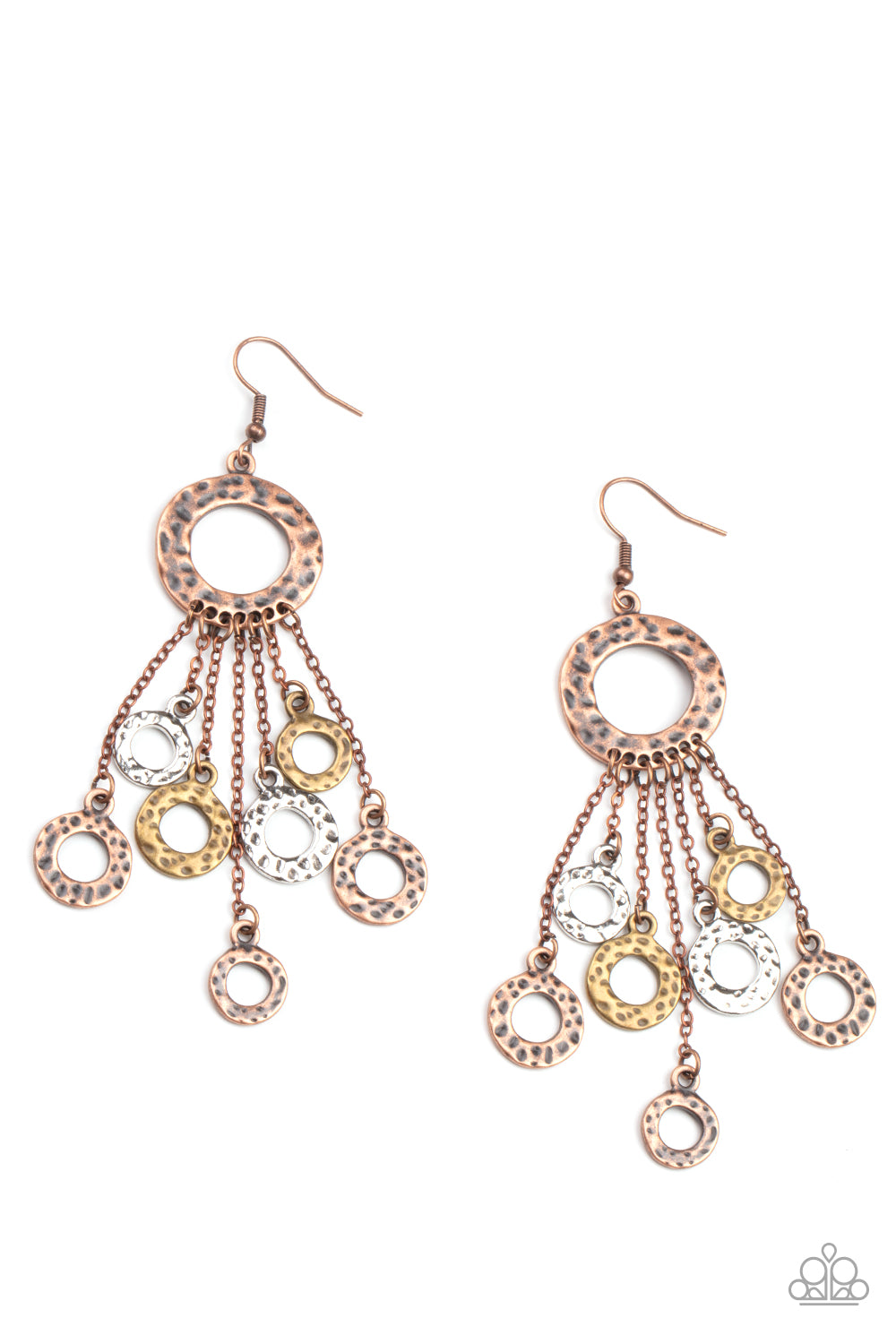 Right Under Your NOISE - Multi Fish Hook Earrings