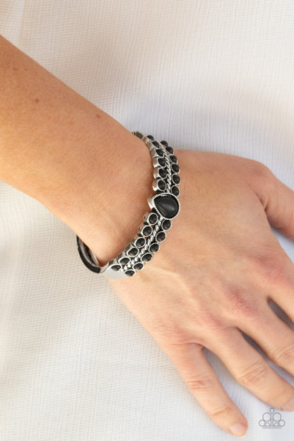 Nature Resort - Black - Paparazzi Bracelet