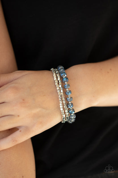 Celestial Circus - Blue - Paparazzi Bracelet