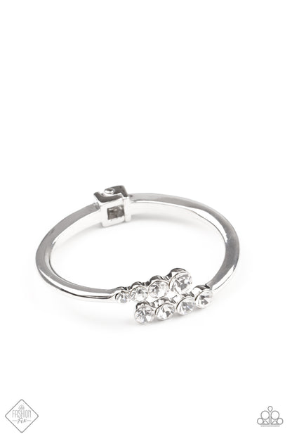 Defying Dazzle - White - Paparazzi Bracelet
