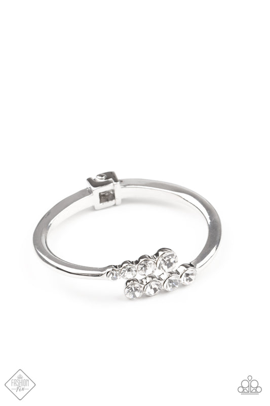 Defying Dazzle - White - Paparazzi Bracelet