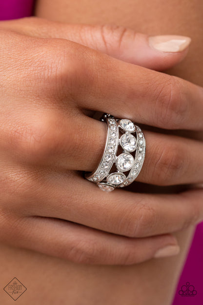 Princess Pedigree - White - Paparazzi Ring