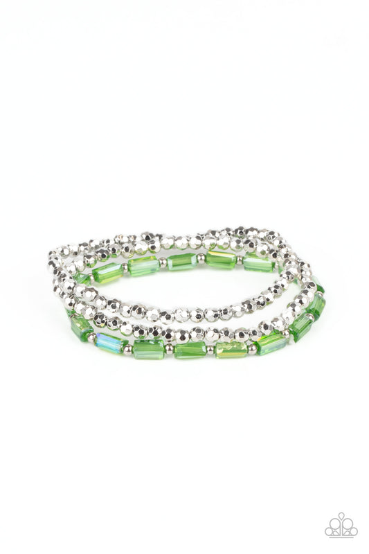 Elegant Essence - Green - Paparazzi Bracelet