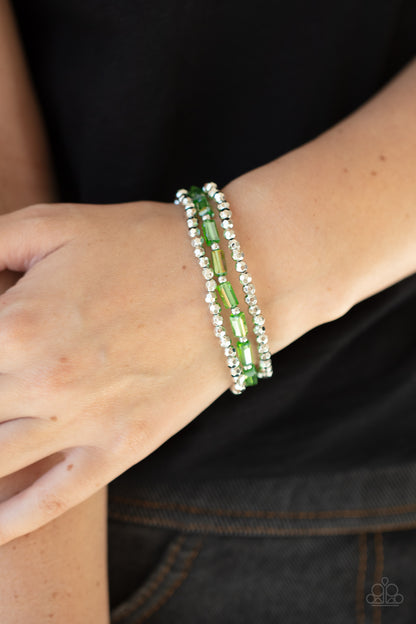 Elegant Essence - Green - Paparazzi Bracelet