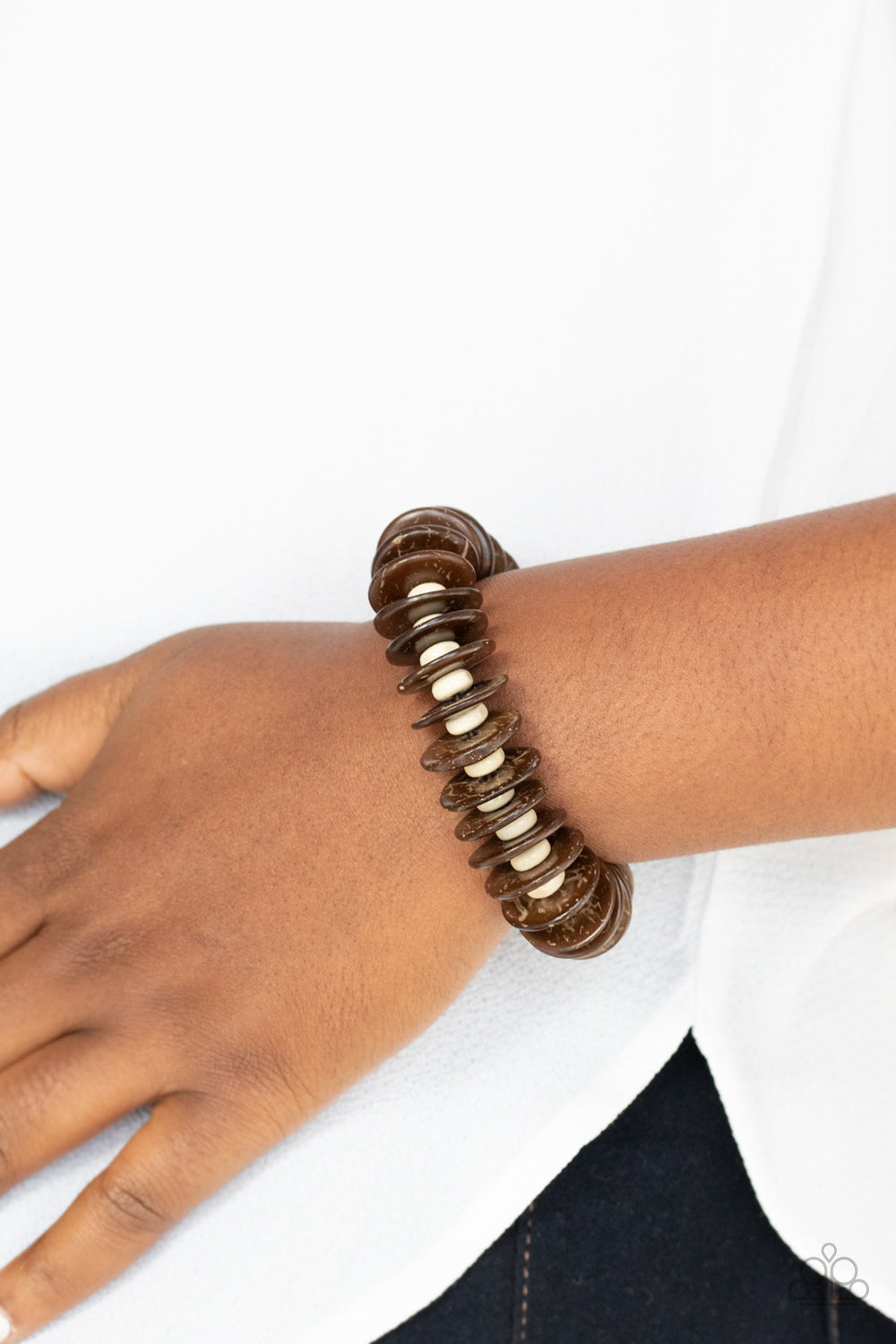Caribbean Reefs - Brown - Paparazzi Bracelet