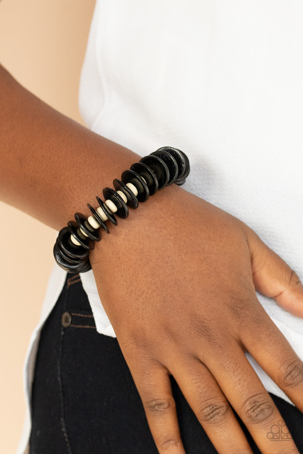 Caribbean Reefs - Black - Paparazzi Bracelet