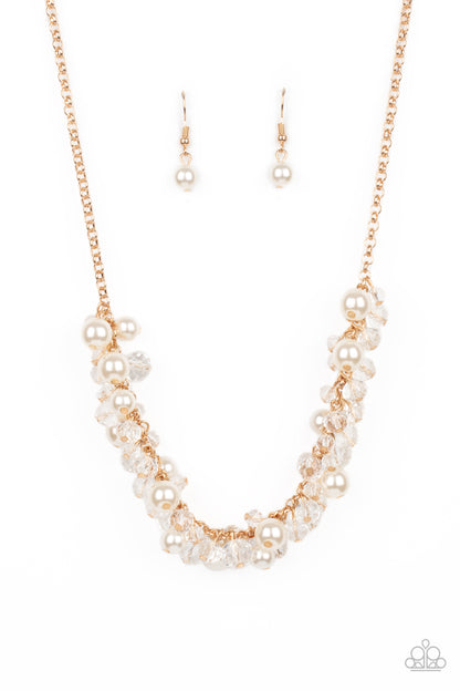 Pardon My FRINGE - Gold Necklace