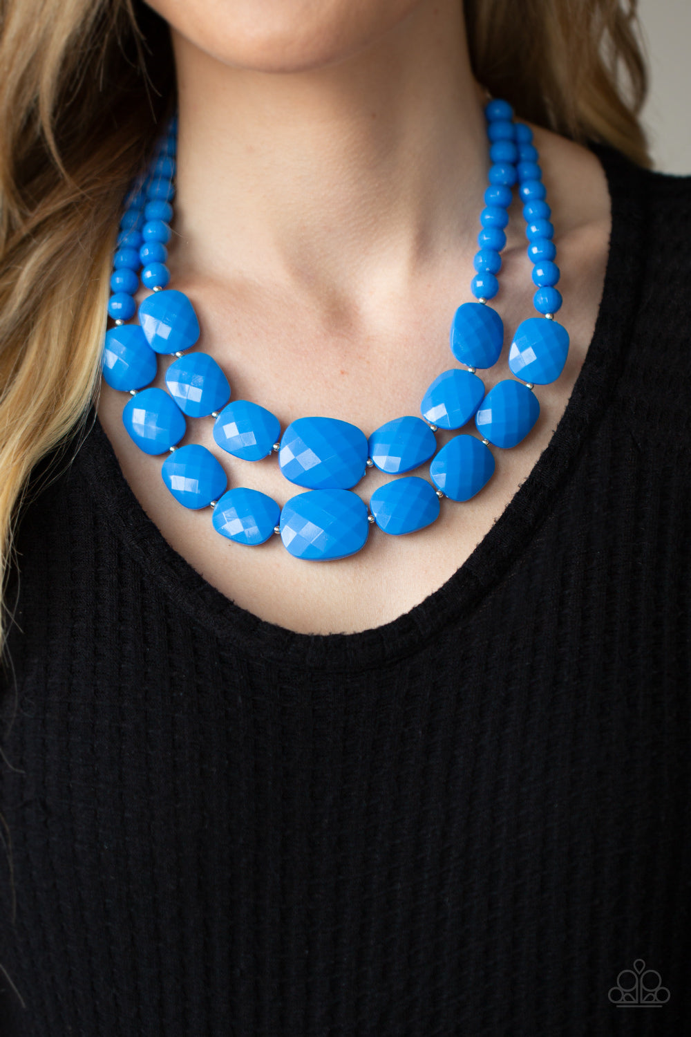 Resort Ready - Blue - Paparazzi Necklace
