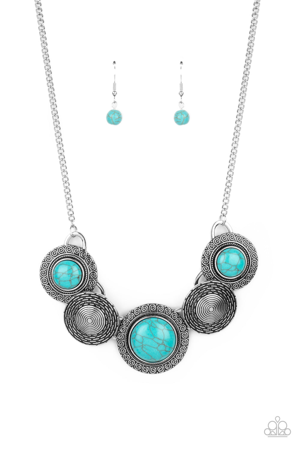 Canyon Cottage - Blue Necklace