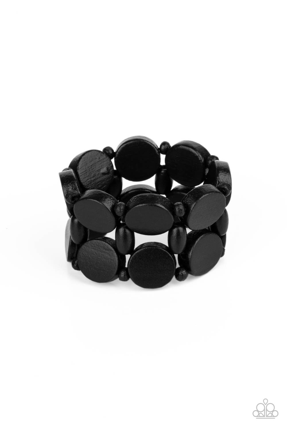 Beach Bravado - Black - Paparazzi Bracelet