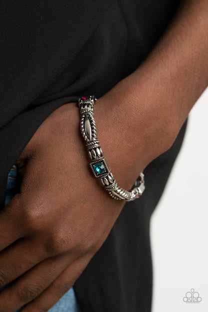 Get This GLOW On The Road - Multi - Paparazzi Bracelet
