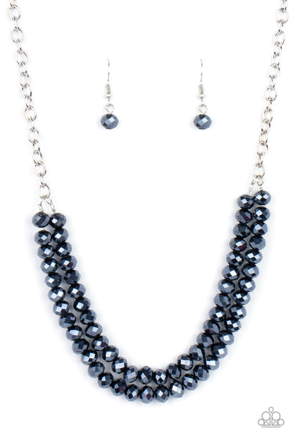 May The FIERCE Be With You - Blue - Paparazzi Necklace