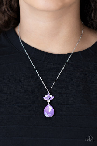 Celestial Shimmer - Purple - Paparazzi Necklace