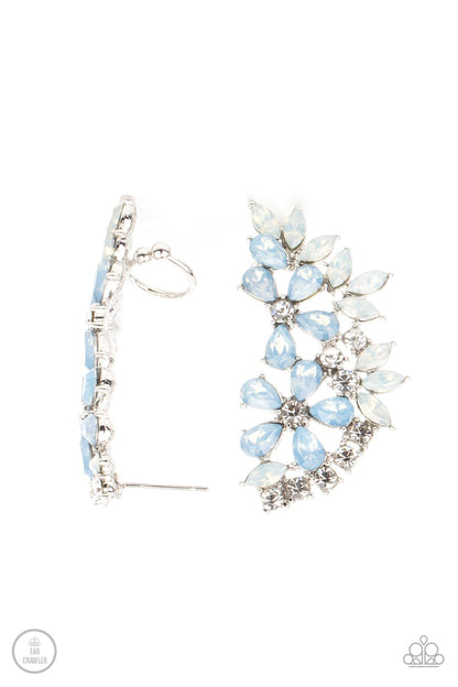 Garden Party Powerhouse - Blue - Paparazzi Earrings