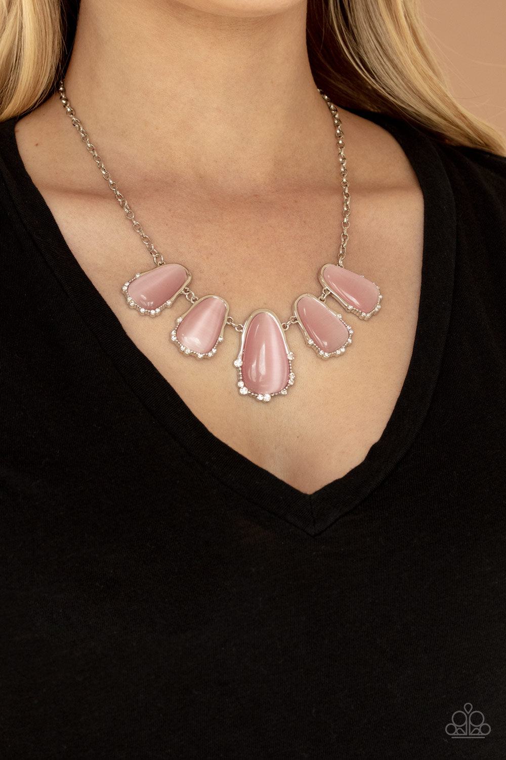 Newport Princess - Pink - Paparazzi Necklace