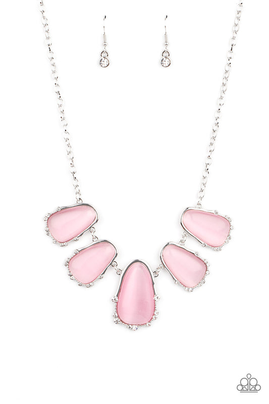 Newport Princess - Pink - Paparazzi Necklace