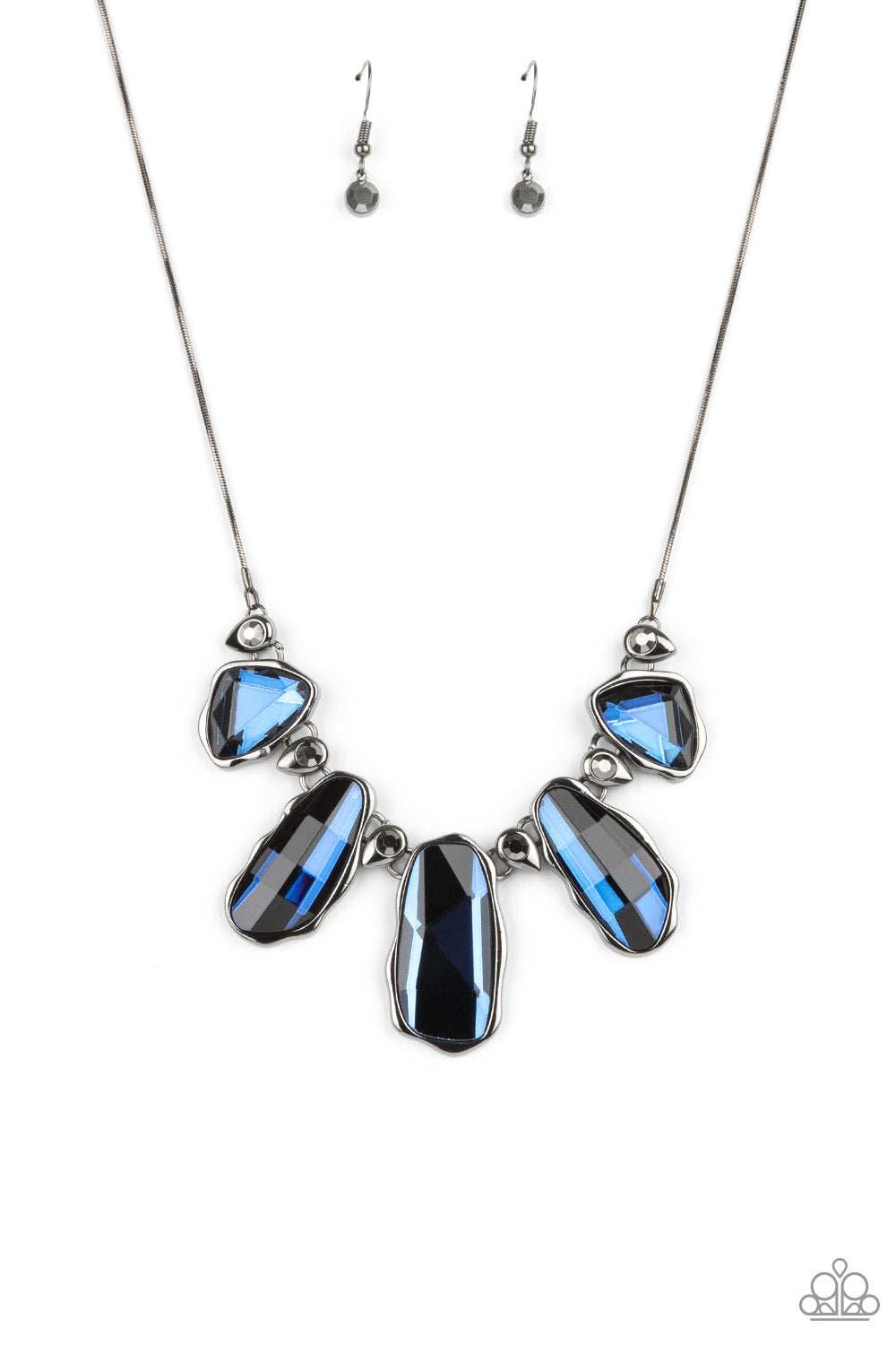 Cosmic Cocktail - Blue - Paparazzi Necklace