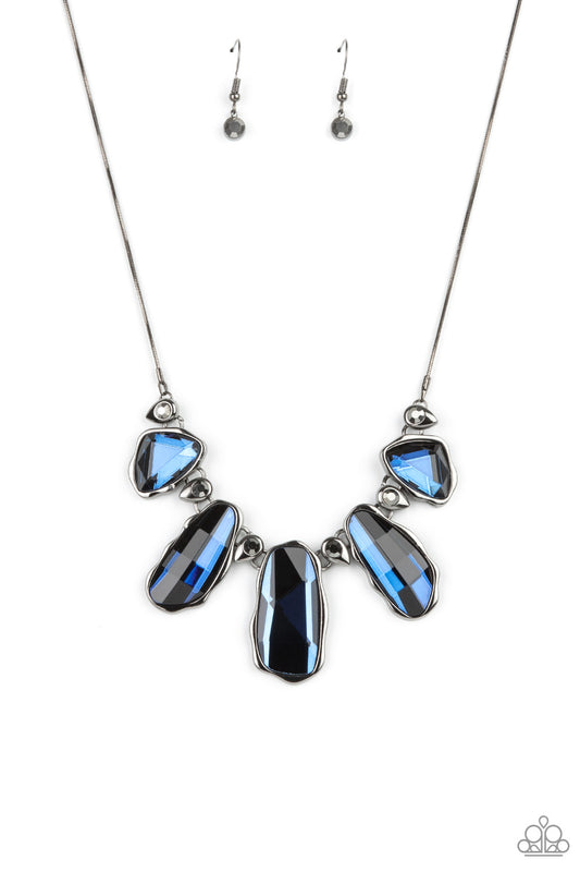 Cosmic Cocktail - Blue - Paparazzi Necklace