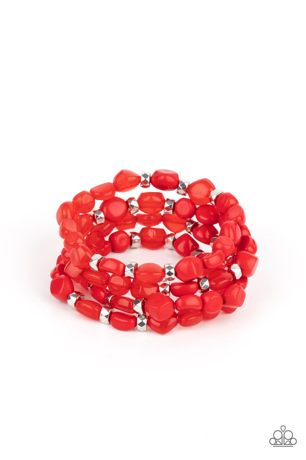 Nice GLOWING! - Red - Paparazzi Bracelets