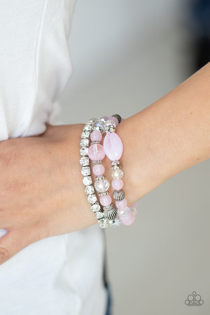 Ethereal Etiquette - Pink - Paparazzi Bracelet