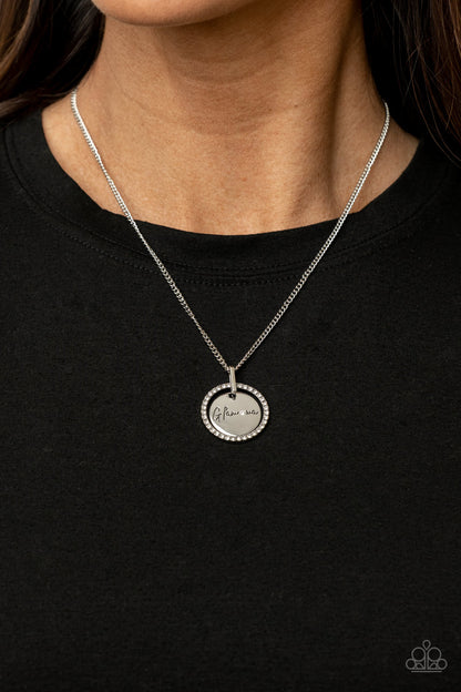 Glam-ma Glamorous - White - Paparazzi Necklace
