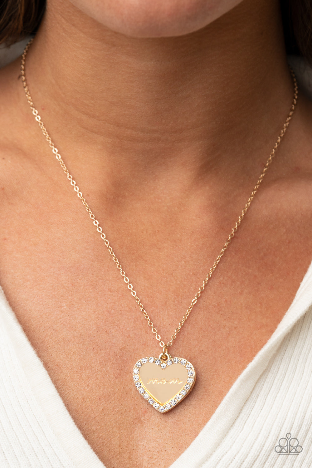 The Real Boss - Gold - Paparazzi Necklace