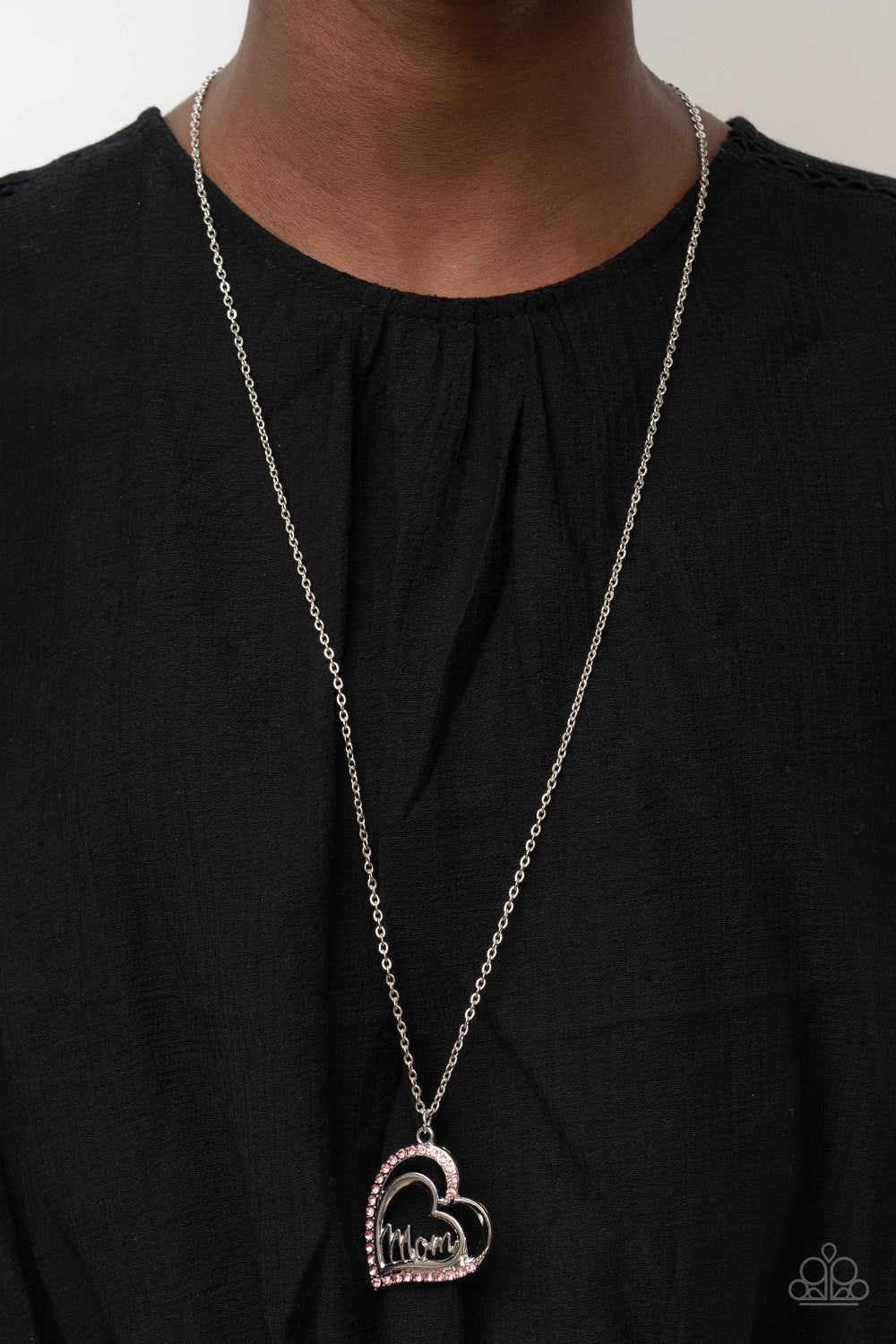 A Mother's Heart - Pink - Paparazzi Necklace