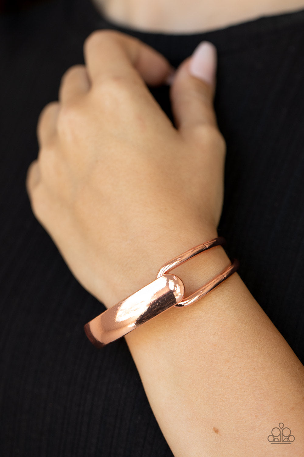 Couture-Clutcher - Copper - Paparazzi Bracelet