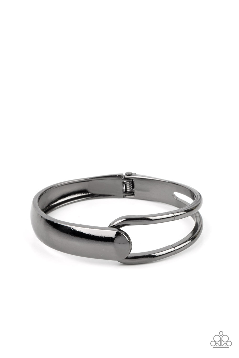 Couture - Clutcher - Black - Paparazzi Bracelet