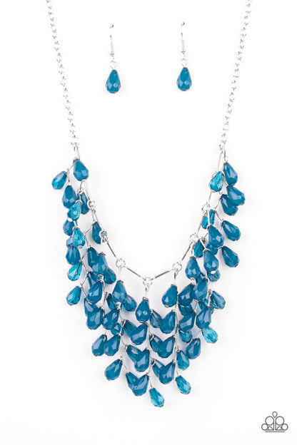 Garden Fairytale - Blue - Paparazzi Necklace