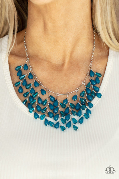 Garden Fairytale - Blue - Paparazzi Necklace
