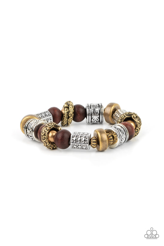 Exploring The Elements - Multi - Paparazzi Bracelet