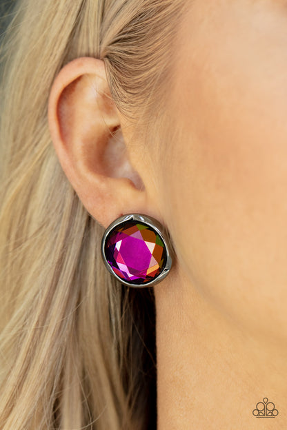 Double-Take Twinkle - Multi - Paparazzi Earrings