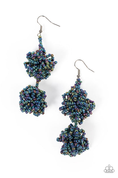 Celestial Collision - Multi - Paparazzi Earrings