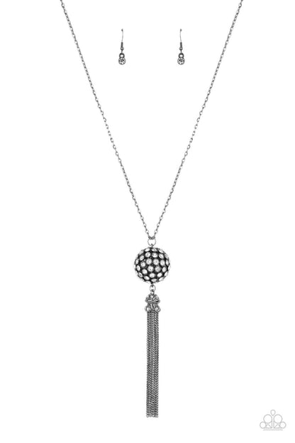 Rhinestone Revolution - Black - Paparazzi Necklace