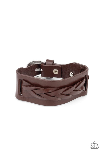Practical Pioneer - Brown - Paparazzi  Bracelet