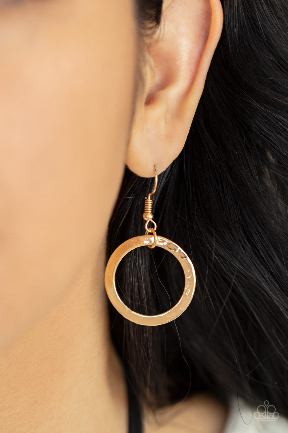 Spiraling Out of COUTURE - Gold - Paparazzi Necklace
