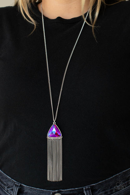 Proudly Prismatic - Pink - Paparazzi Necklace