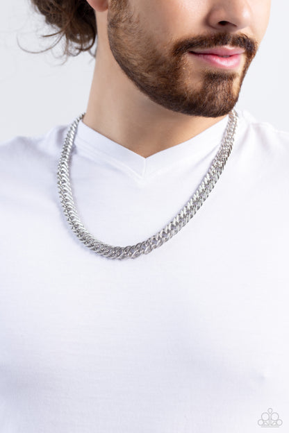 In The END ZONE - Silver - Urban Necklace