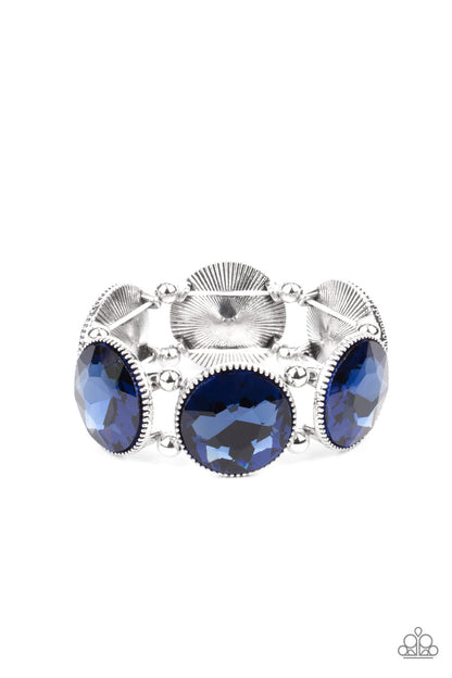 Powerhouse Hustle - Blue - Paparazzi Bracelet