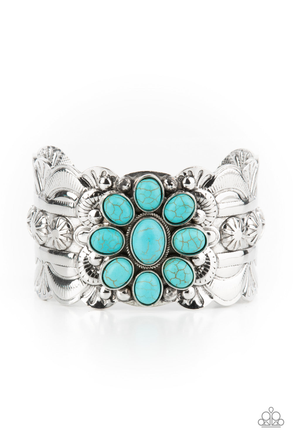 Southern Eden - Blue - Paparazzi Bracelet
